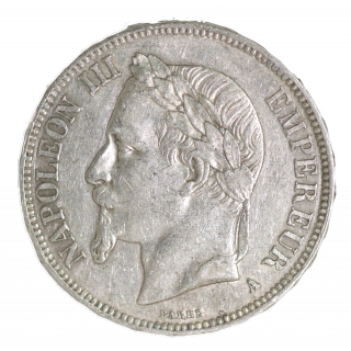 5 Francs 1868 A (Paris) Napoléon III