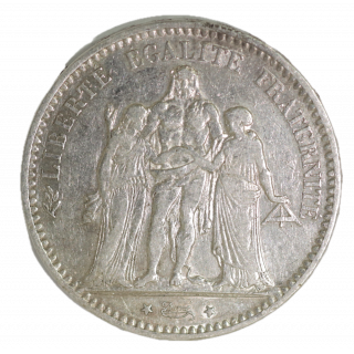 5 Francs Hercule 1875 A (Paris)