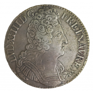 Écu aux 3 couronnes 1710 X (Amiens) Louis XIV