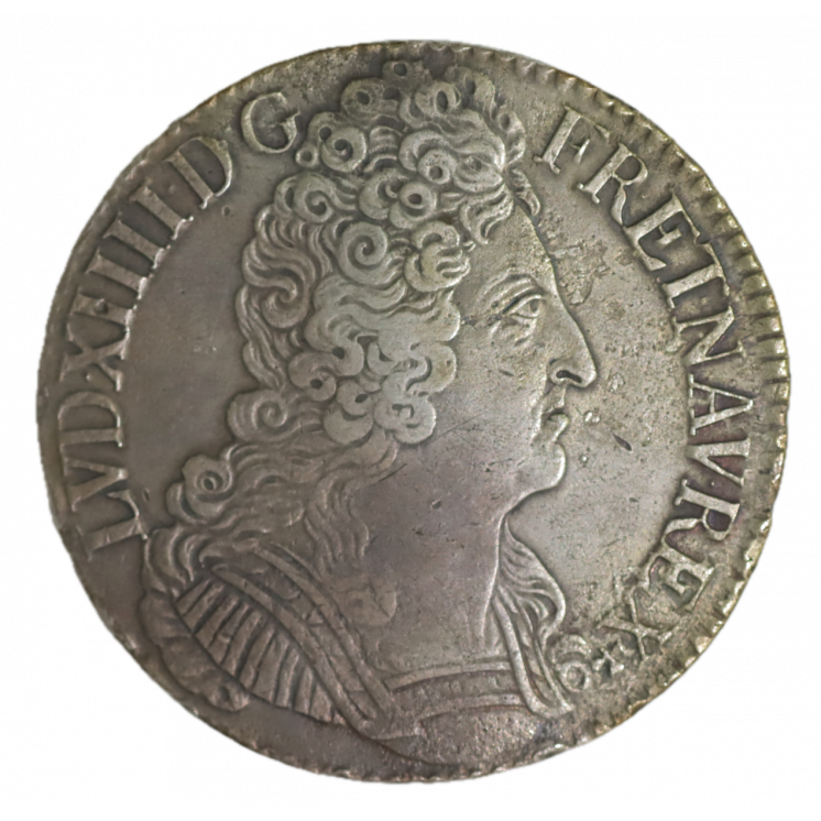 Écu aux 3 couronnes 1710 X (Amiens) Louis XIV