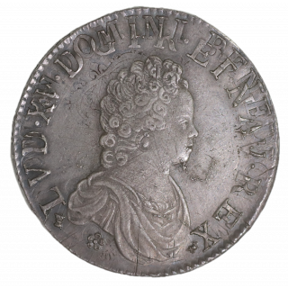 Ecu Vertugadin 1716 Rennes Louis XV