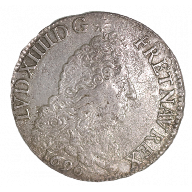 1/2 Écu aux 8 L 1690 B (Rouen) Louis XIV