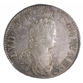 Écu dit Vertugadin 1716 A (Paris) Louis XV