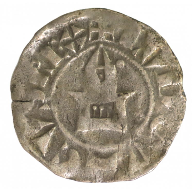 Louis VI (1108 - 1137) Denier de Dreux