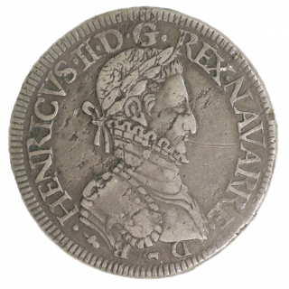 Navarre, Henri III (1572-1589), Teston 1576