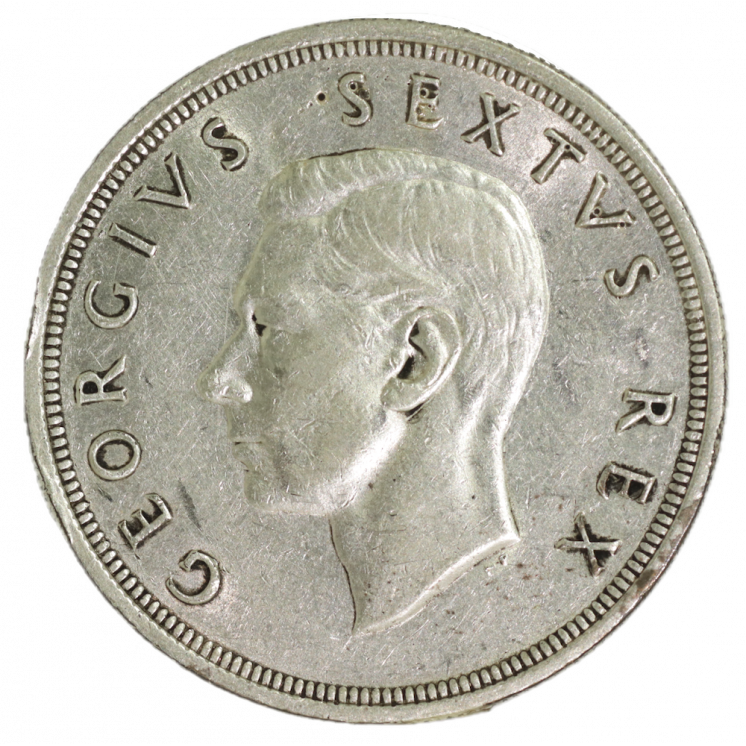 Afrique du Sud, 5 Shillings 1950