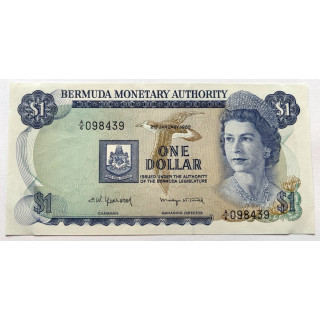 1 Dollar, Bermudes, 2/01/1982