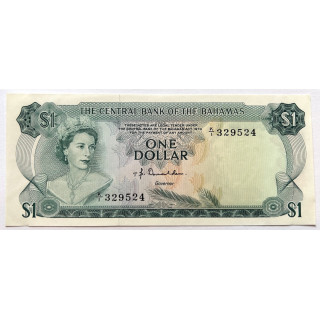 1 dollar, Bahamas, 1974