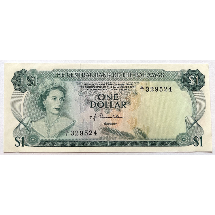 1 dollar, Bahamas, 1974