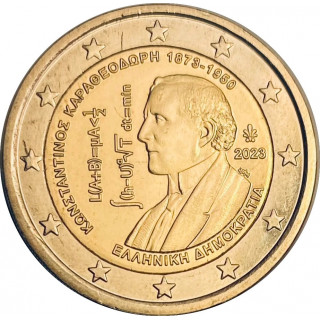 2023 - Grèce, 2 euros 150ème anniversaire de la naissance de Constantin Carathéodory