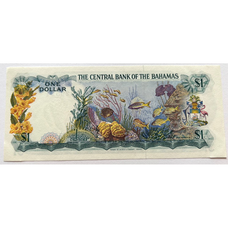 1 dollar, Bahamas, 1974