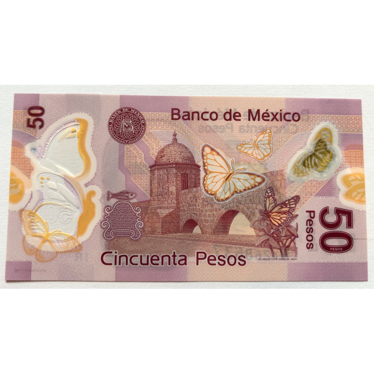 50 Pesos, Mexique, 13/05/2015