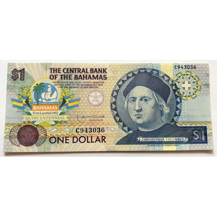 1 Dollar, Bahamas