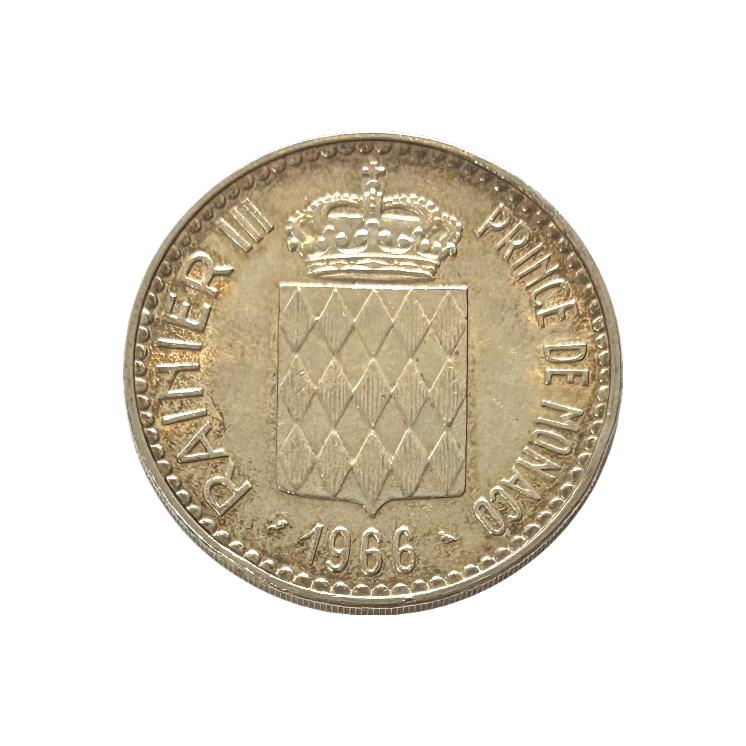 10 Francs 1966 Monaco Charles III