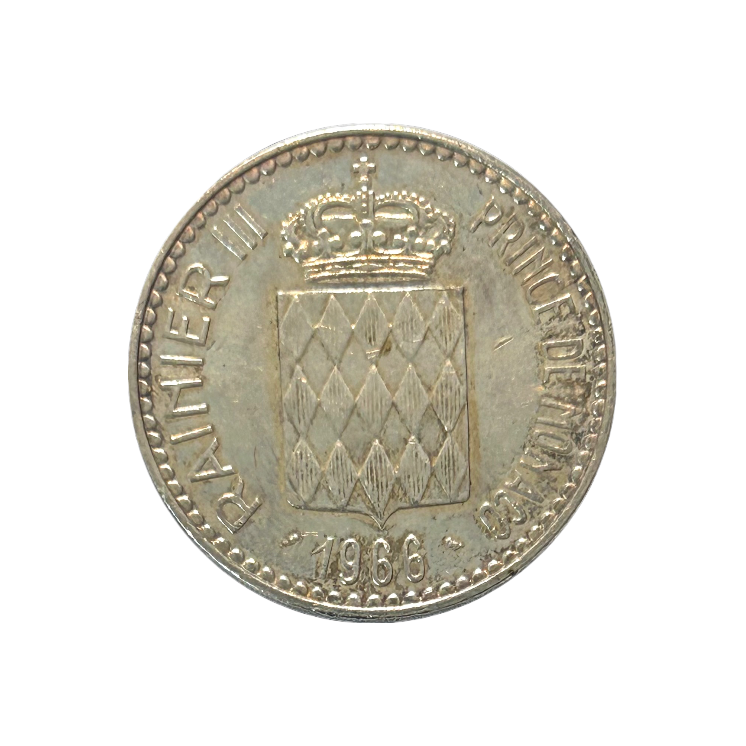 10 Francs 1966 Monaco Charles III