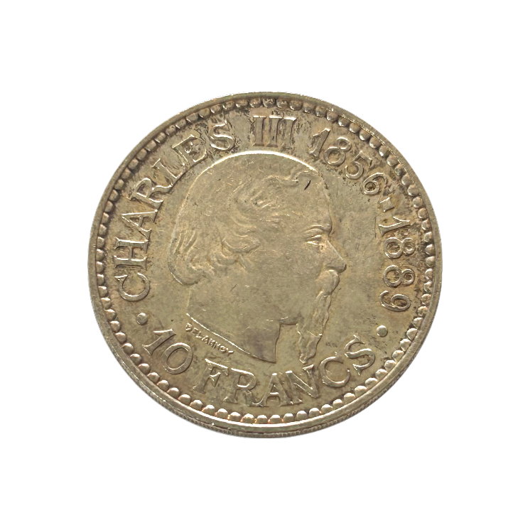 10 Francs 1966 Monaco Charles III