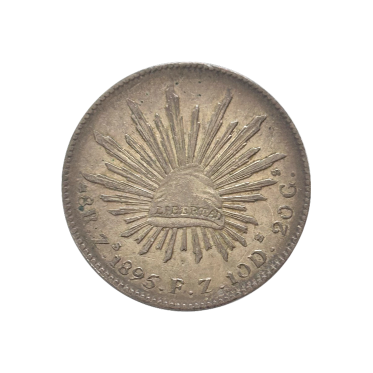 8 Reales 1895 Mexique