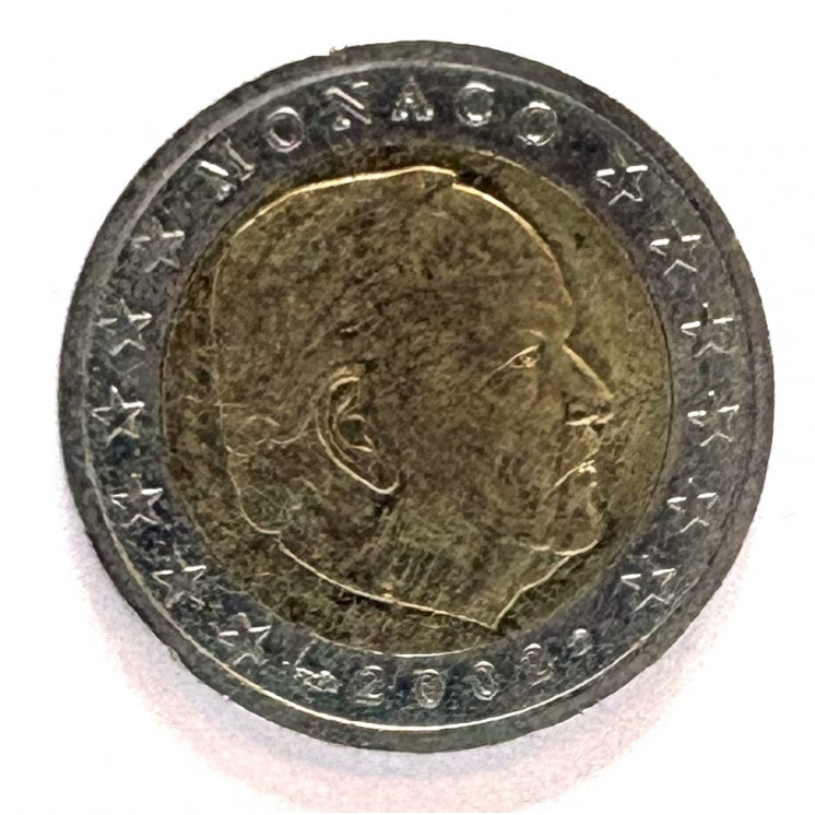 2 Euros Monaco 2002