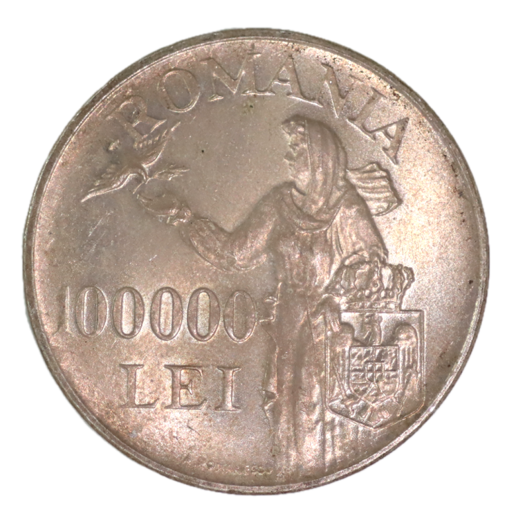 Roumanie - 100 000 Lei 1946