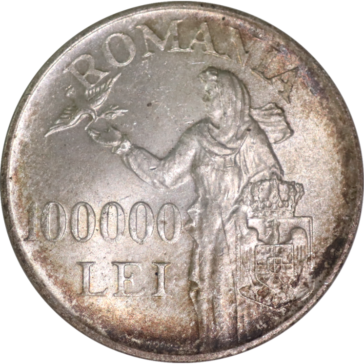 Roumanie - 100 000 Lei 1946