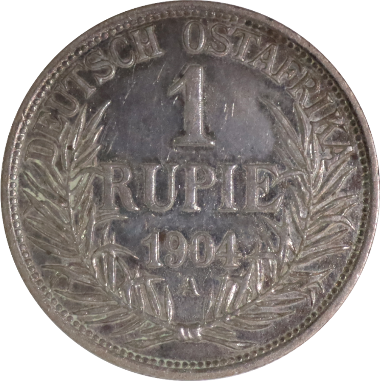 Afrique de l'Est Allemande - 1 Rupee 1904 A Wilhelm I (1888-1917)
