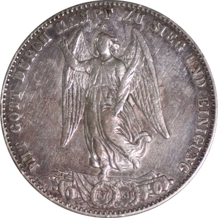 Allemagne - Wurttemberg, Thaler 1871