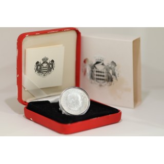 Monaco - 5 Euros BU 2008 Argent, Albert II