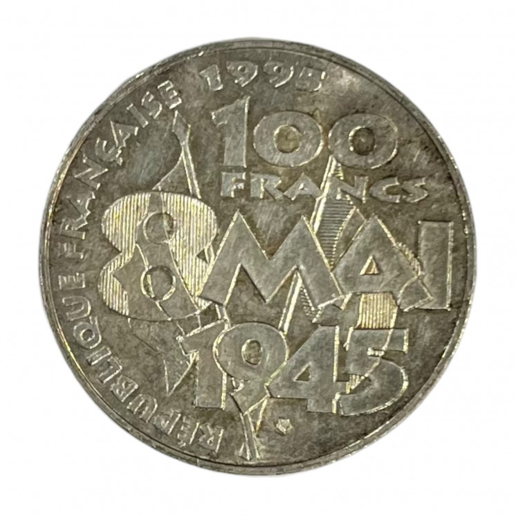 100 Francs 8 Mai 1995 Argent