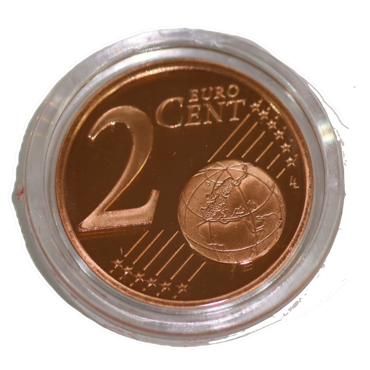 Monaco - 1,2 et 5 Centimes 2005, Albert II