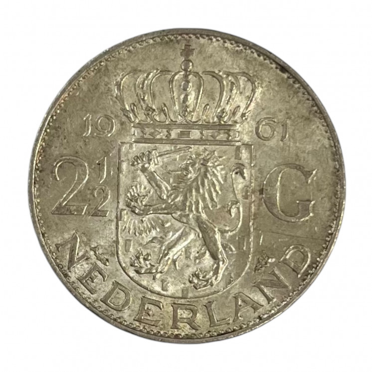 2 1/2 Gulden Juliana 1961