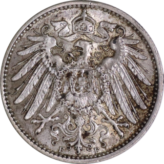Allemagne - 1 Mark 1914 F
