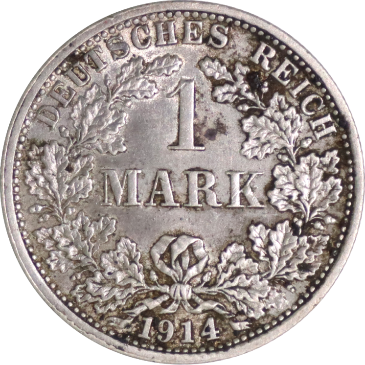 Allemagne - 1 Mark 1914 F