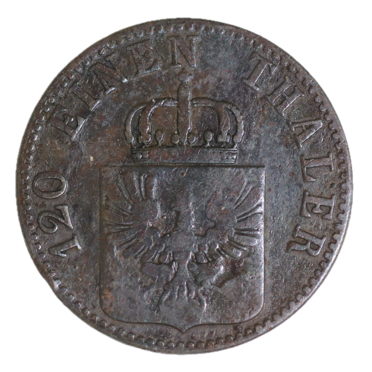 Allemagne - Prusse, 3 Pfennig 1853 A