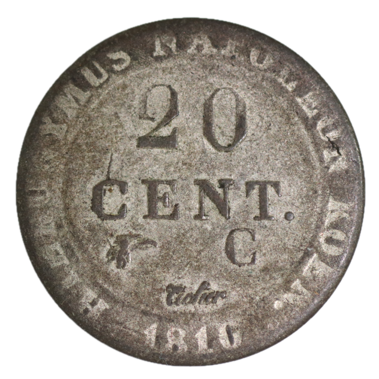 Allemagne - Westphalie, Jérome Napoléon (1807-1813), 20 Cent 1810