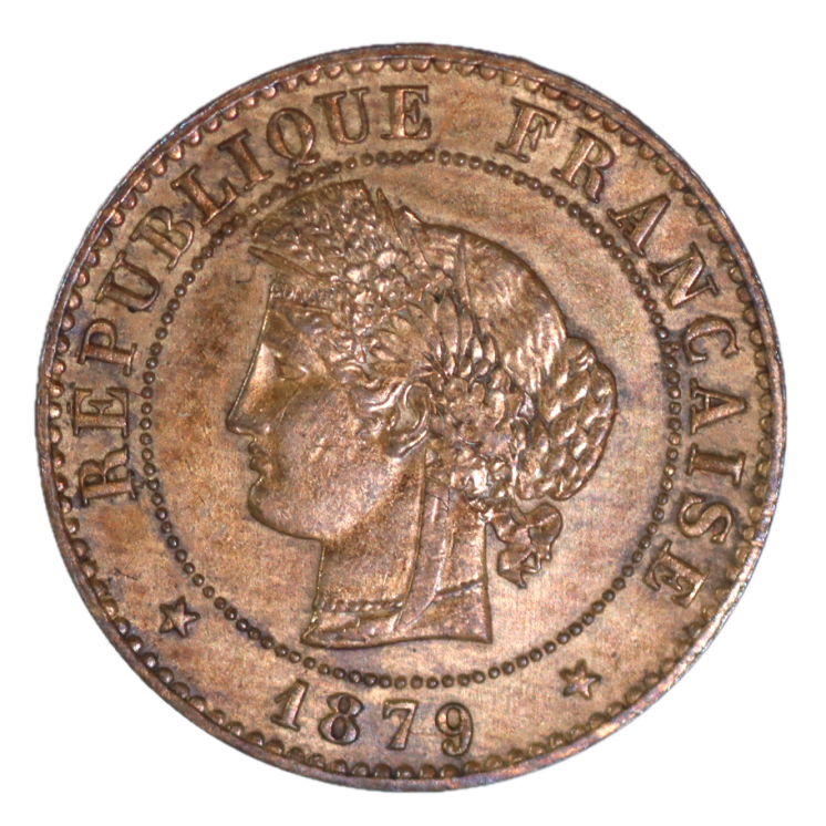 France - 3ème République (1871-1940), 1 Cent 1879 A