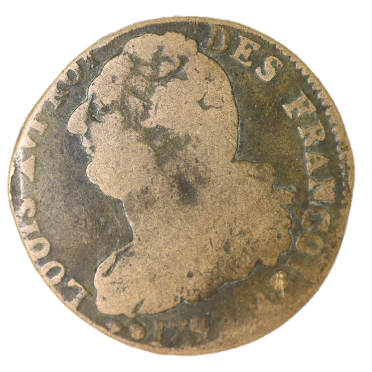 France - Constitution (1791-1792), 2 Sols 1793 AA