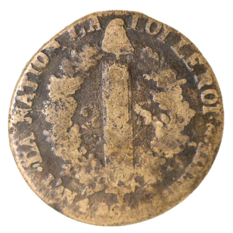 France - Constitution (1791-1792), 2 Sols 1792 AA