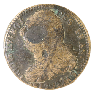 France - Constitution (1791-1792), 2 Sols 1792 AA