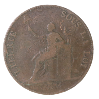 France - Monneron 2 Sols 1791