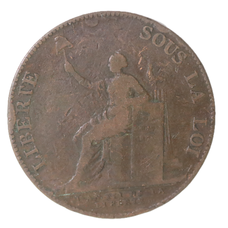 France - Monneron 2 Sols 1791