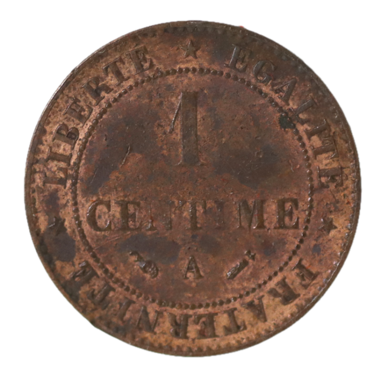 France - 3ème République (1871-1940), 1 Cent 1895 A (Paris)