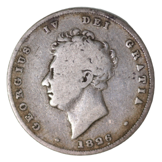 Grande-Bretagne - Georges IV (1820-1830), Shilling 1826