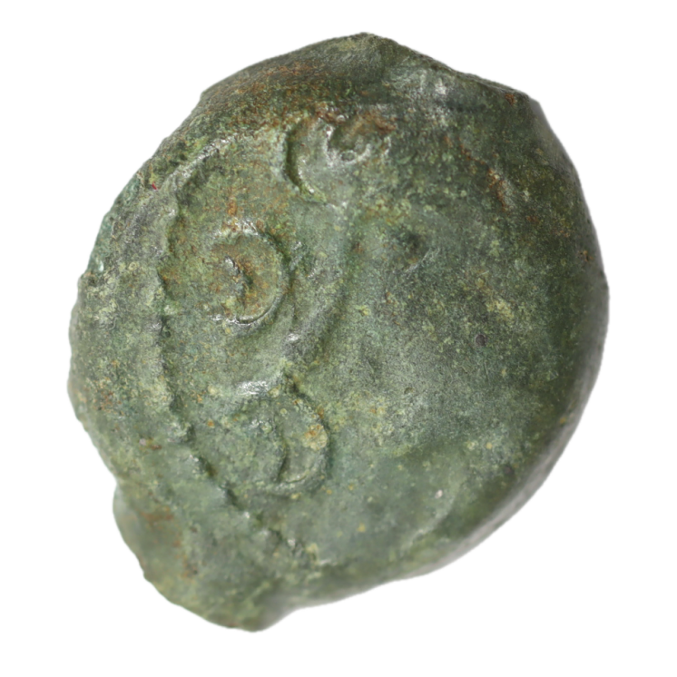 Gauloise - Pagus Catuslugi - Sanctuaire de Bois l'Abbé (Seine-Maritimes) Bronze VIIRICIVS, classe II