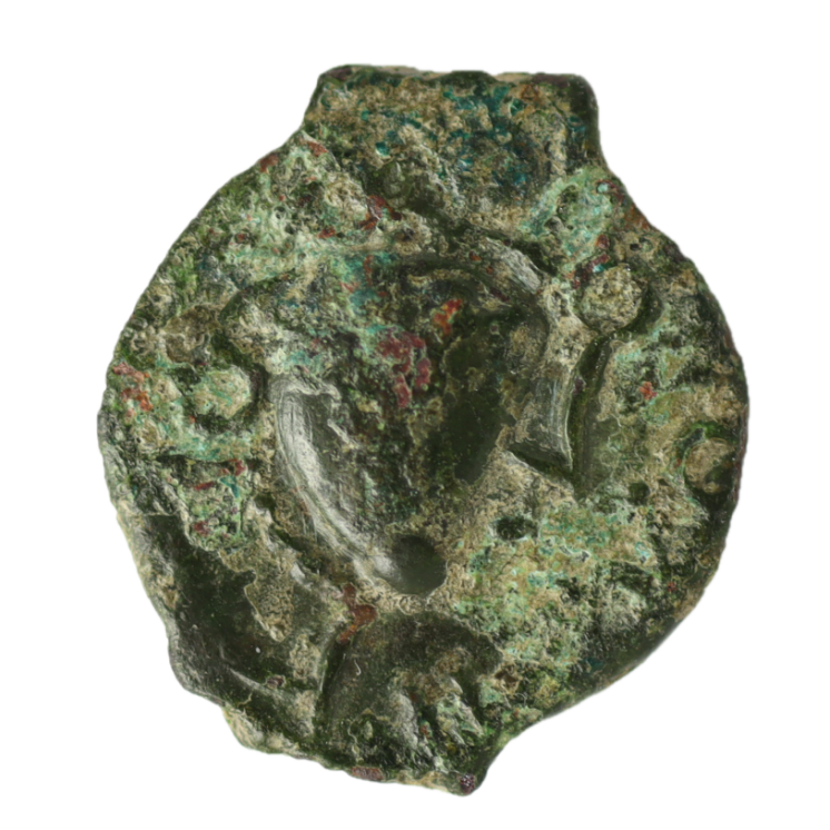 Gauloise - Suessions (Région de Soissons) Bronze au cheval et aux annelets