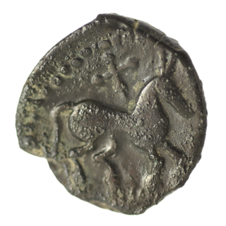 Gauloise - Carnutes (Région de la Beauce) Bronze au cheval et au sanglier