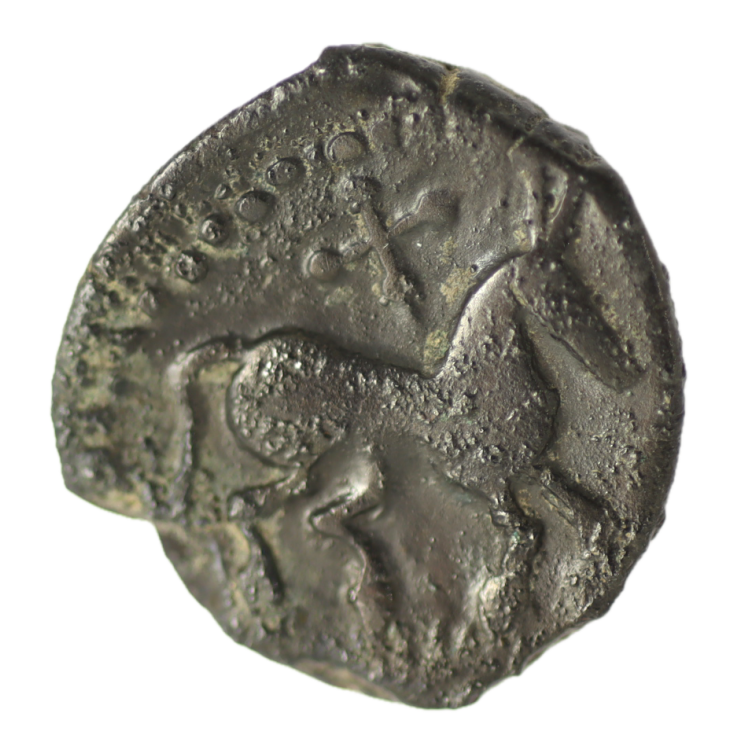 Gauloise - Carnutes (Région de la Beauce) Bronze au cheval et au sanglier