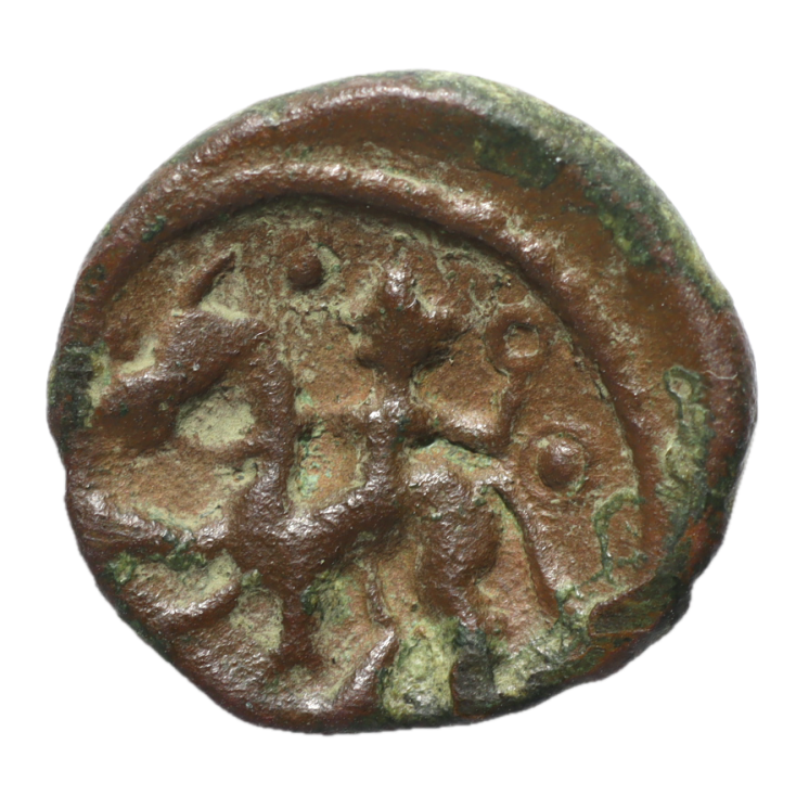 Gauloise - Ambiens (Région d'Amiens) Bronze VACIICO, au sanglier et au cavalier