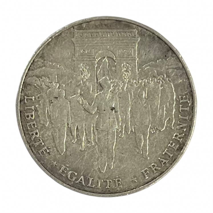 100 Francs Libération de Paris 1994 Argent