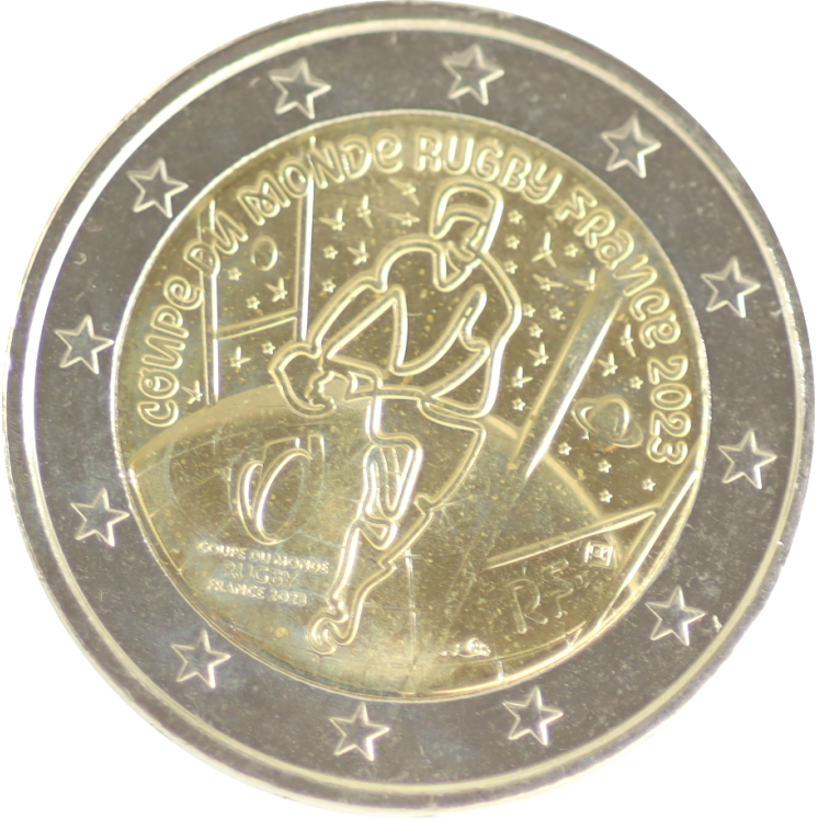 2023 - France 2 euros, Coupe du monde de Rugby