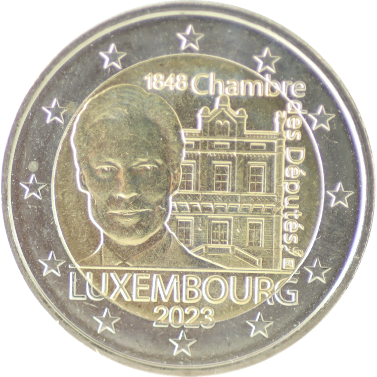 2023 - Luxembourg, 2 euros Chambre des députés